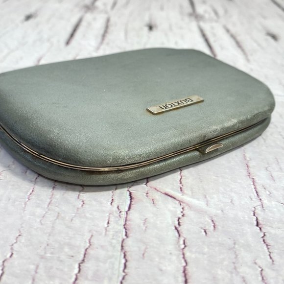 Vintage Buxton Women's Small Velvet-Lined Cowhide Purse - Picture 5 of 11